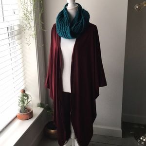 Maroon Cardigan